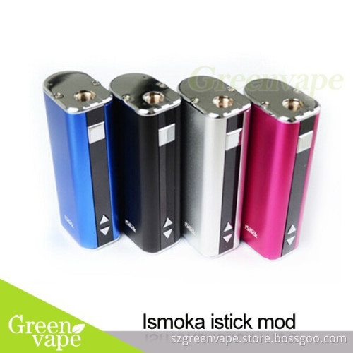 2014 Hottest 100% Original eleaf iSmoka iStick 20w mod kit 2200mah iSmoka iStick